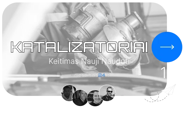 katalizatoriai kaune vilniuje klaipedoje ta praeiti