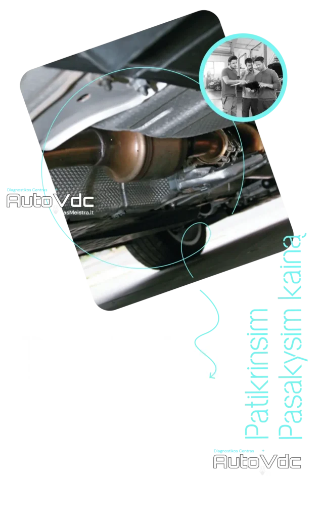 DPF filtro patikra Vilniuje – dyzelinio automobilio kietųjų dalelių filtro diagnostika AutoVDC centre
SEO Title:
DPF filtro patikra Vilniuje – profesionali diagnostika prieš remontą | AutoVDC
Description:
„DPF filtro patikra“ – tai ne lemputės nuskaitymas, o realus kietųjų dalelių filtro būklės įvertinimas. Šiame vaizde matomas dyzelinio automobilio išmetimo sistemos mazgas, kur nuo DPF būklės tiesiogiai priklauso variklio darbas, trauka, kuro sąnaudos ir turbinos ilgaamžiškumas.
AutoVDC centre DPF nėra tik „užsikimšęs arba ne“. Mes vertiname:
– suodžių ir pelenų apkrovą,
– regeneracijos ciklų efektyvumą,
– slėgio skirtumus prieš ir po filtro,
– temperatūrinius režimus,
– variklio darbo įtaką filtro užsikimšimui.
DPF patikra reikalinga, kai:
– automobilis praranda galią,
– dažnėja regeneracijos,
– kyla kuro sąnaudos,
– atsiranda klaidos skydelyje,
– variklis pereina į avarinį režimą.
Dažna problema – ne pats filtras, o tai, kas jį užkemša:
– purkštukų netikslus darbas,
– EGR sistemos sutrikimai,
– turbinos slėgio klaidos,
– per trumpi važiavimo ciklai.
Todėl mūsų diagnostika apima ne tik patį DPF, bet ir visą sistemą, kuri su juo dirba.
AutoVDC požiūris:
✔ pirmiausia suprasti, kodėl DPF užsikemša,
✔ nevalyti aklai, o spręsti priežastį,
✔ remtis realiais matavimais,
✔ apsaugoti variklį nuo brangių pasekmių.
Šis vaizdas aiškiai parodo, kad DPF filtras – tai ne detalė, kurią „kažkas prapučia“, o sudėtinga variklio darbo dalis, reikalaujanti tikslios analizės.
Jeigu ieškai DPF filtro patikros Vilniuje, kuri:
– atliekama pagal duomenis,
– apima visą išmetimo sistemą,
– padeda išvengti nereikalingo keitimo,
AutoVDC yra vieta, kur DPF diagnostika tampa sprendimu, o ne bandymu atspėti.