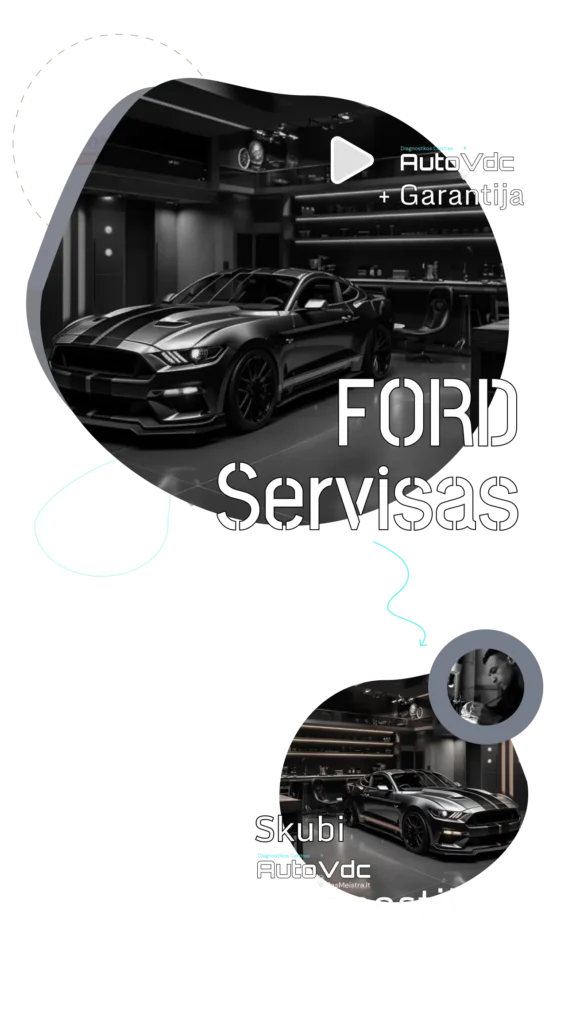 Skubus Ford servisas Vilniuje – AutoVDC Ford diagnostika ir remontas su garantija

Description:
„Ford servisas Vilniuje“ skirtas tiems, kurie nori greito, bet teisingo sprendimo. AutoVDC atliekame Ford automobilių diagnostiką ir remontą su garantija, kai svarbu ne tik sutaisyti, bet ir tiksliai nustatyti gedimo priežastį. Klientai dažniausiai klausia: ar galima Ford automobilį priimti tą pačią dieną be ilgos eilės? kiek laiko trunka skubi Ford diagnostika? ar po remonto suteikiama garantija dalims ir darbams? ar atliekate tiek variklio, tiek elektronikos gedimų šalinimą? ar galima prieš remontą gauti aiškią kainą ir darbų planą?

AutoVDC „skubu“ nereiškia skubotai. Tai reiškia, kad Ford automobilis pirmiausia tiksliai patikrinamas, tada parenkamas realus sprendimas ir tik po to atliekamas remontas. Jeigu ieškai Ford serviso Vilniuje, kuriame greitis dera su profesionalumu ir atsakomybe, AutoVDC yra tas variantas, kur sprendimai priimami ne pagal nuojautą, o pagal faktus.